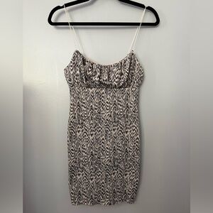 Urban Outfitters Blue and White Mini Dress